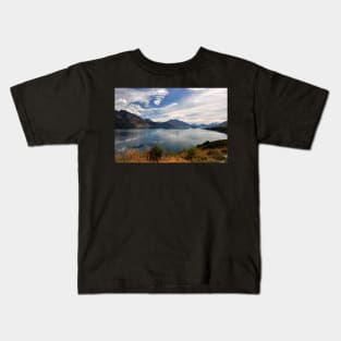 Nouvelle Zélande - Queenstown, Lac Wakatipu Kids T-Shirt